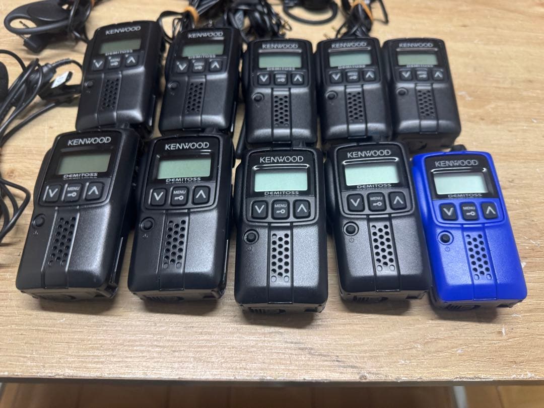 KENWOOD UBZ-EA20R トランシーバー3台セット中古品