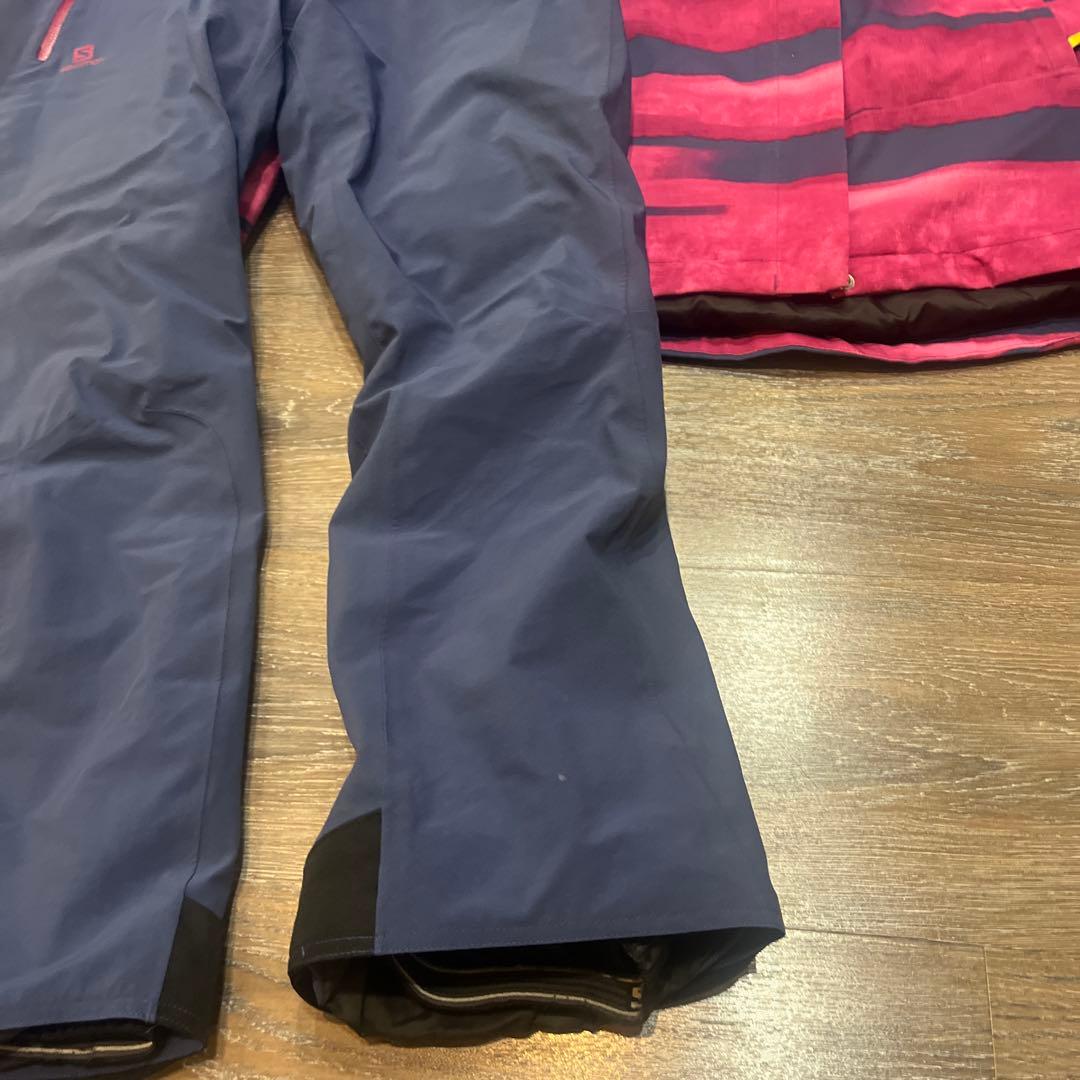 スキーウェア レディース Mサイズ サロモン　セットアップ　女性