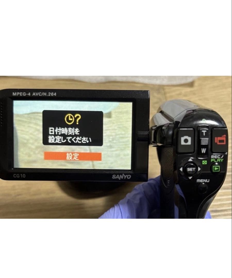 SANYO Xacti DMX CG10HDビデオカメラ 本体　稼働品