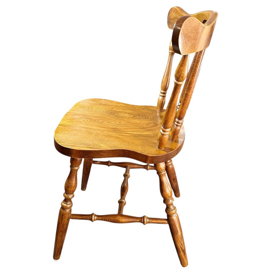 HR912 柏木工　ウィンザーチェア　ダイニングチェア　スピンドルバック