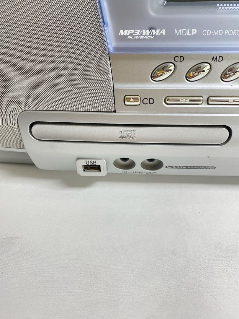 ビクター　RD-M2-S CD MDデッキ プレーヤー　レコーダー