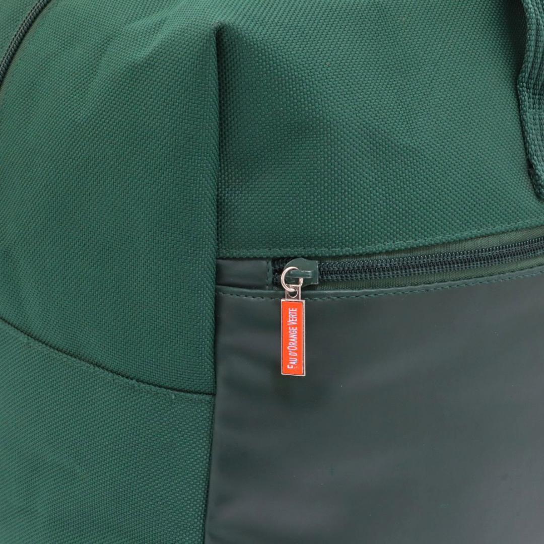 エルメス オードランジュヴェルト ボストンバッグ トラベルバッグ 旅行かばん