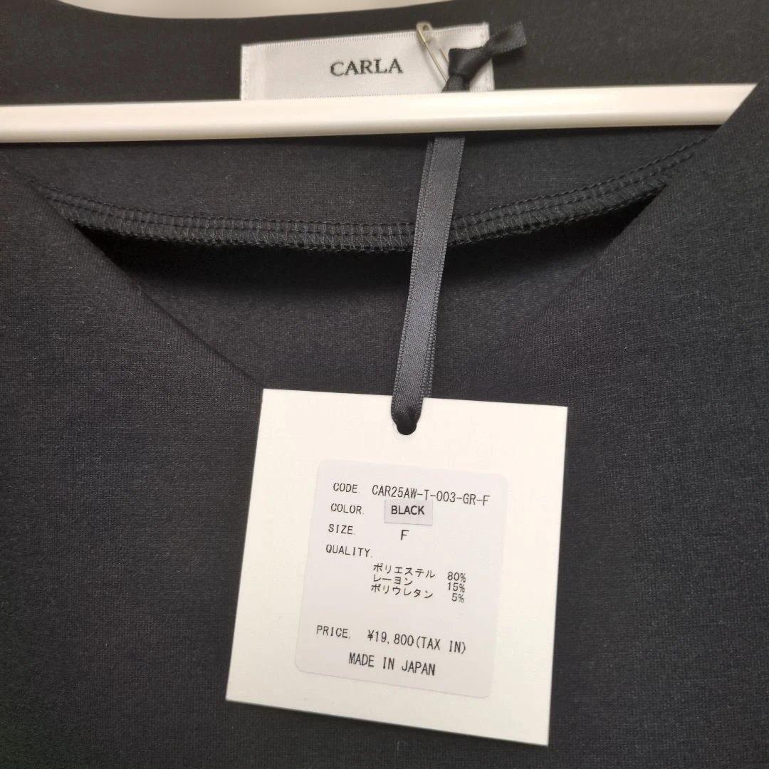 新品未使用CARLA　カーラ Lady puff tunic - Black