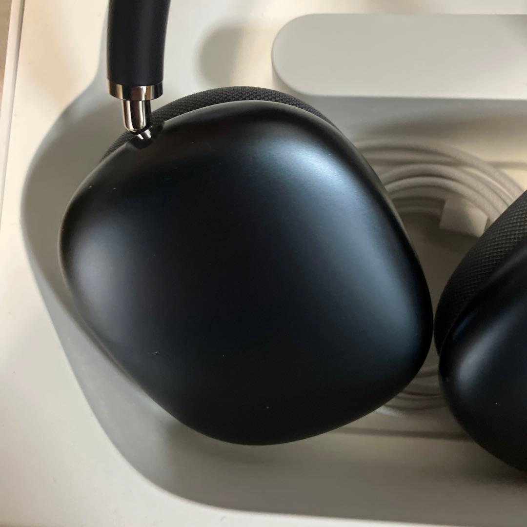 保証あり　AirPodsMax ミッドナイト 第二世代 type-C カバー付き