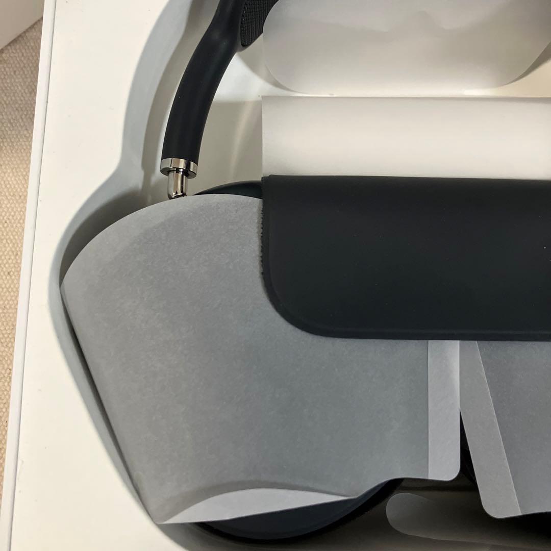 保証あり　AirPodsMax ミッドナイト 第二世代 type-C カバー付き