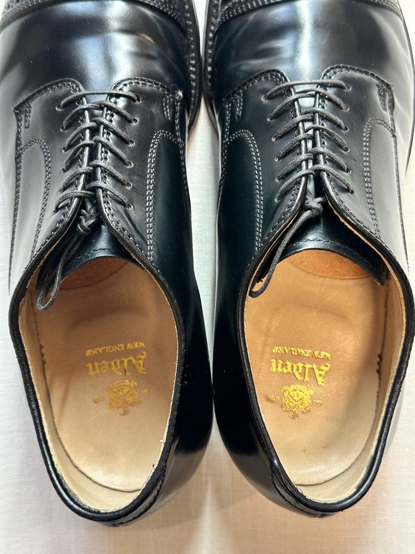 【極美品】ALDEN BLACK CORDVAN CAPTOE 7H 56251