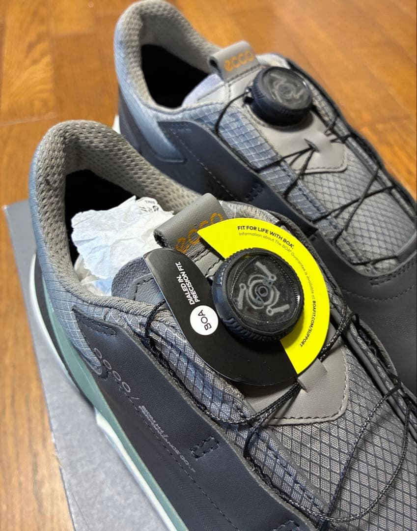 新品激安　なんと40%引　ECCO ゴルフシューズ BOA