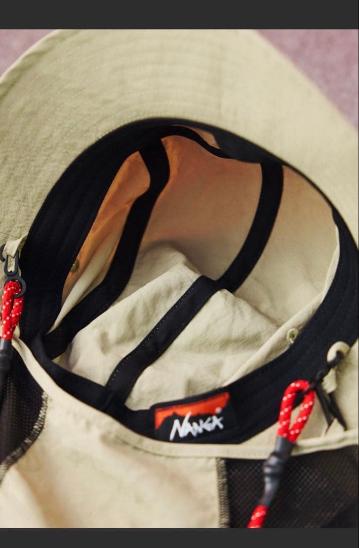 ナンガ　NANGA ナイロンタッサー サンシェードハット　フリークスストア