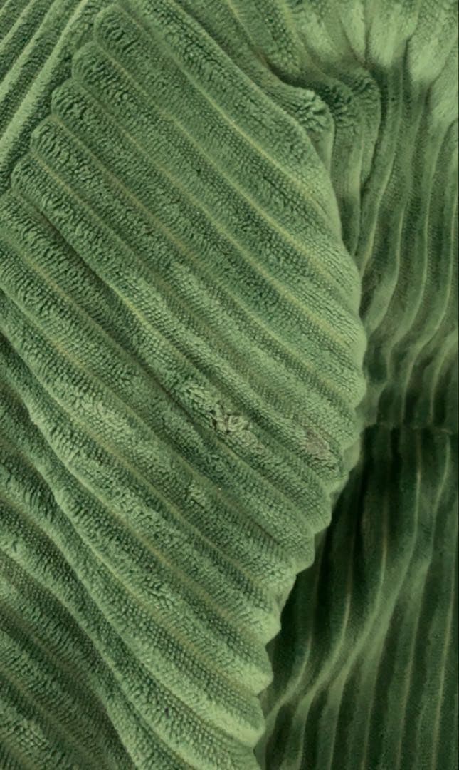 LOOSY 1人掛けビーズソファ グリーン