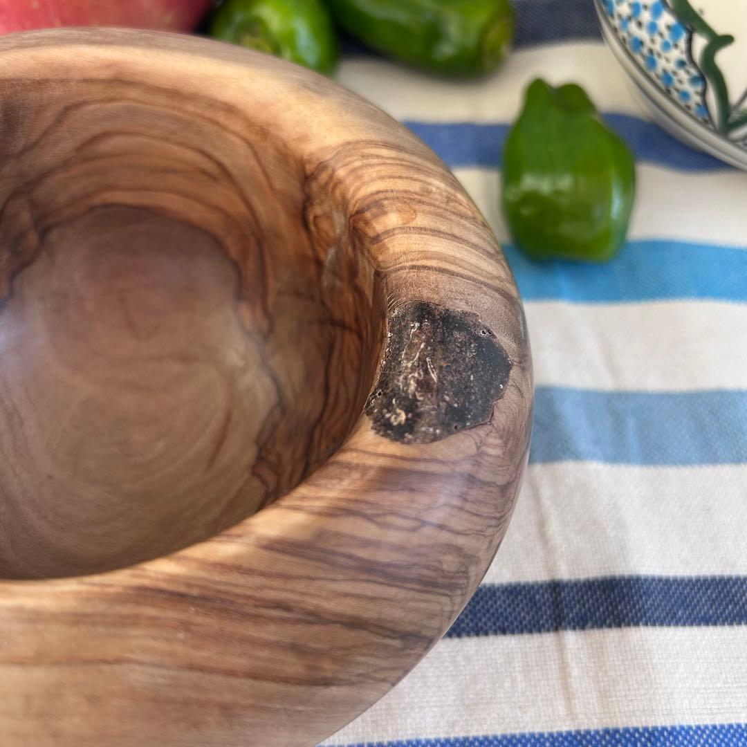 オリーブの木　スパイスマッシャー すり鉢すりこ木セットB