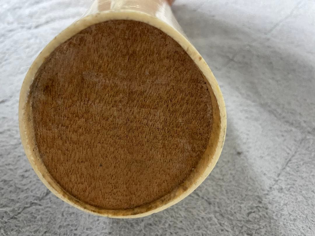 鈴*凱様 （超特大）象牙風レプリカ置物　レジン　練物