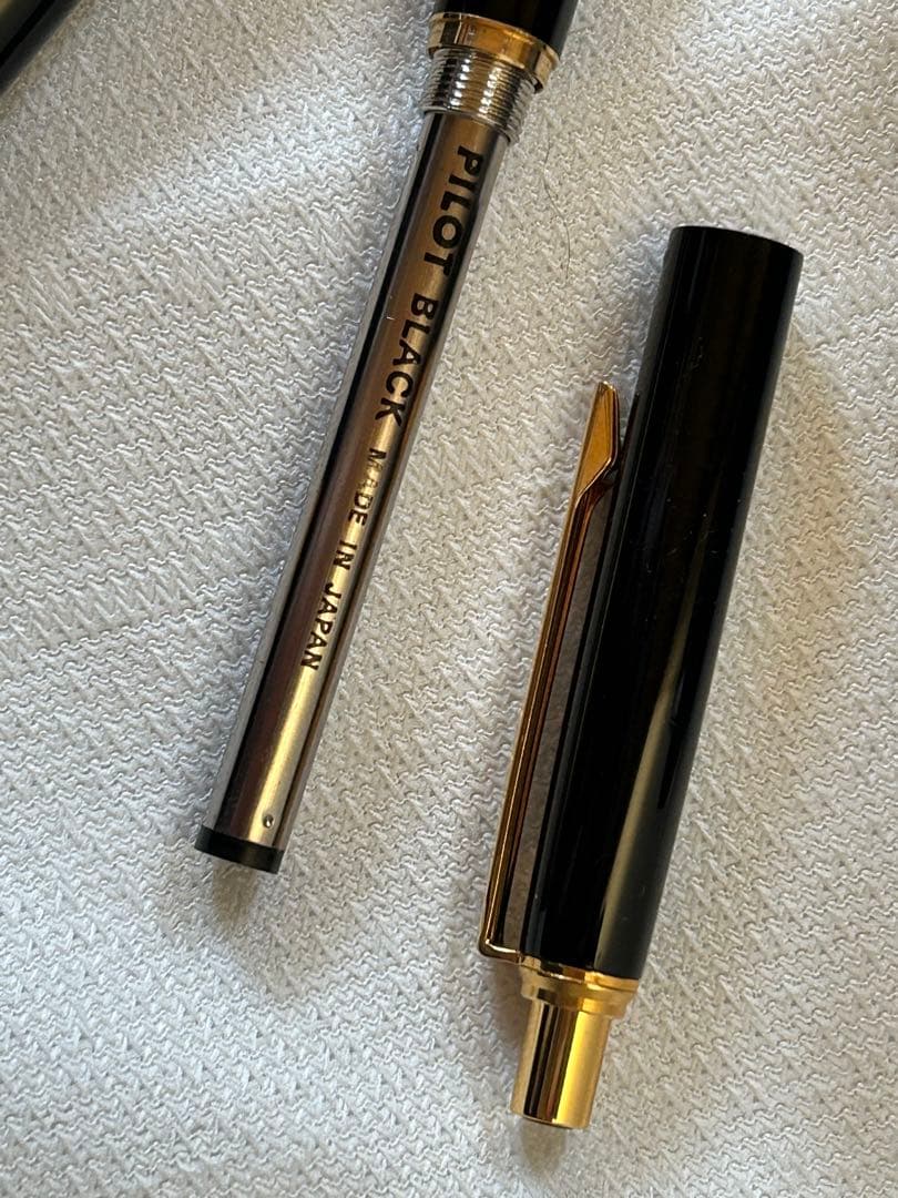 PLATINUM 18K 万年筆 ＋ PILOT ボールペン・シャープペン 3本