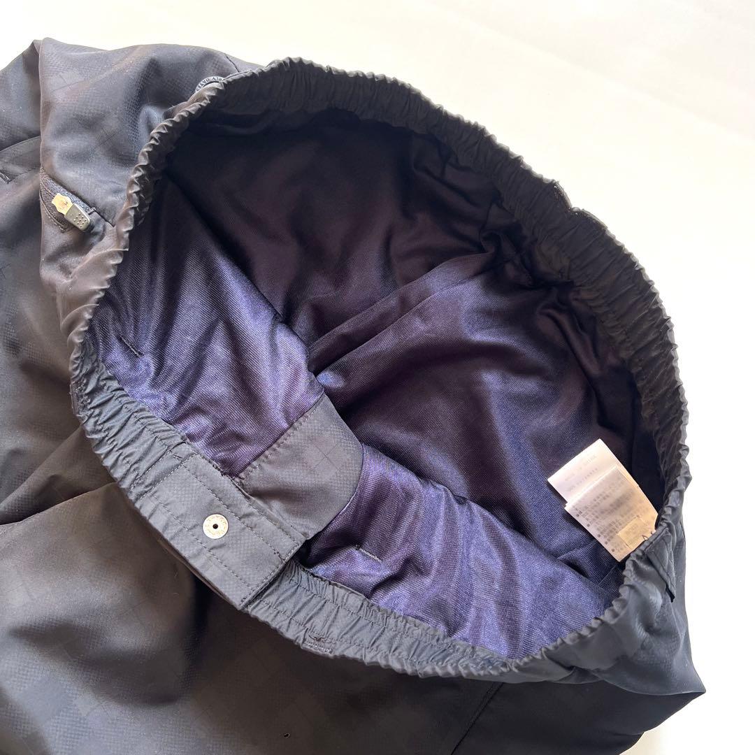 Pearly gates パーリーゲイツ　サイドロゴ　イージーパンツ　裏地　蓄熱