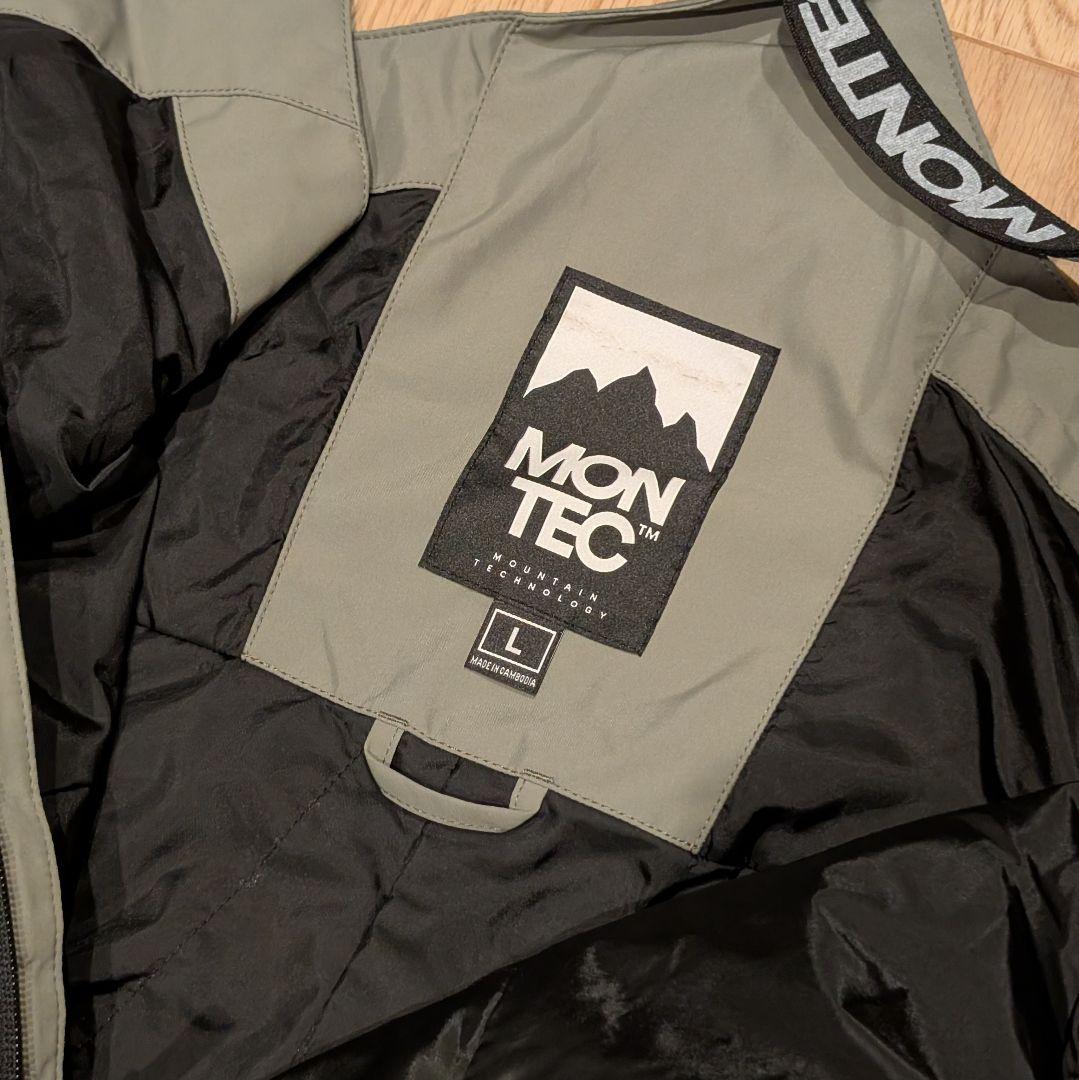 MONTEC スノーボード ビブパンツ Lサイズ　グリーン