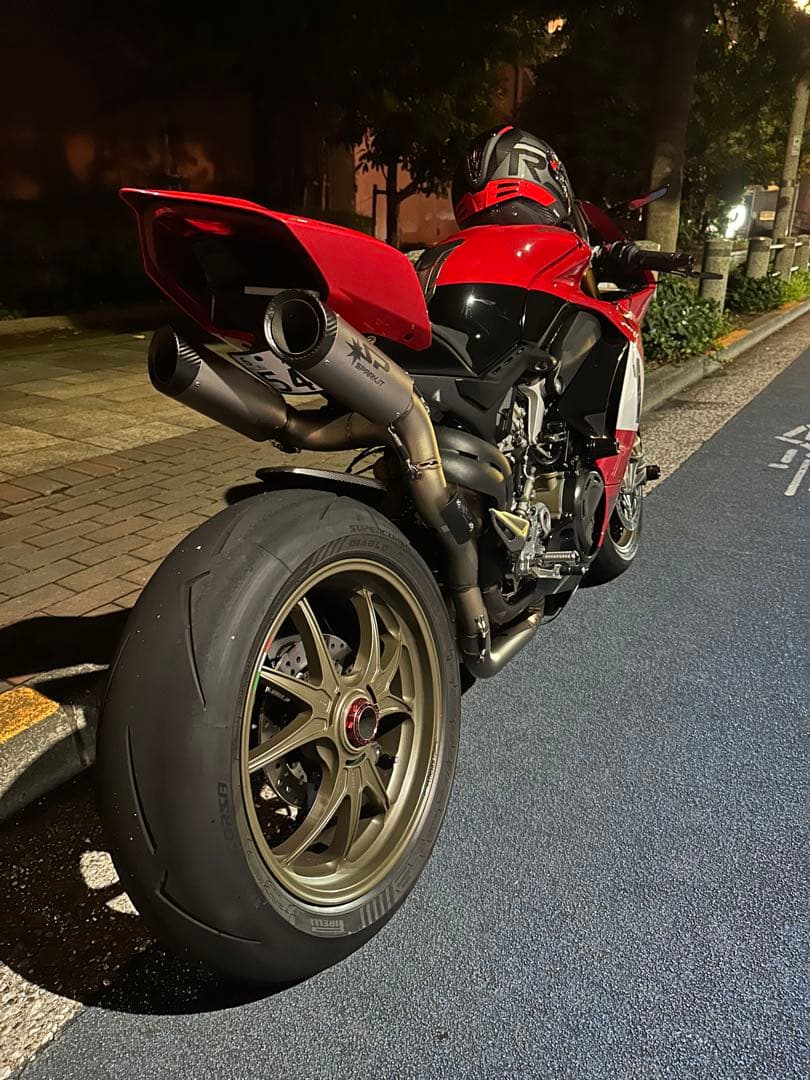パーツ Ducati V4S - Spark 3/4 Underseat Exhaust