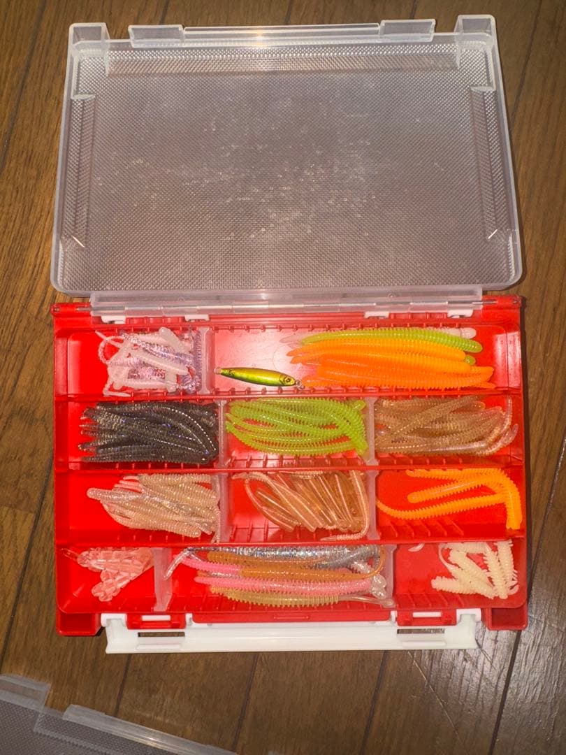 アジングワーム、ジグヘッドセット！