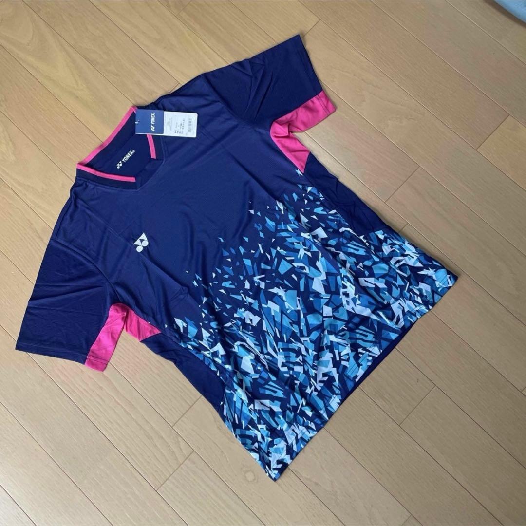 ヨネックス　YONEX ゲームシャツ　新品　サイズXLブルー