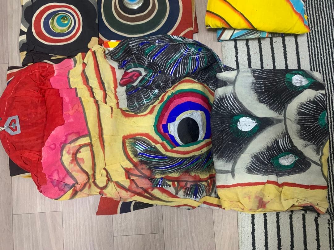 鯉のぼり　まとめセット　金太郎付き　綿　使用品　こいのぼり