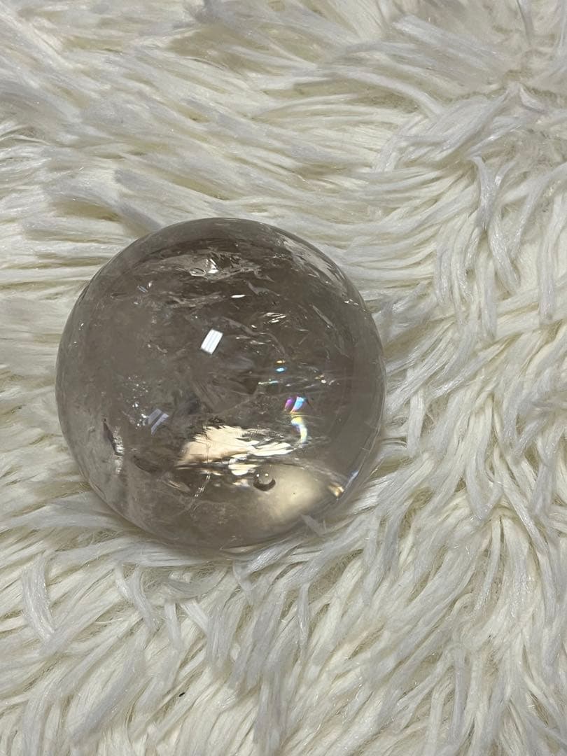 アイリス水晶スフィア　天然石
