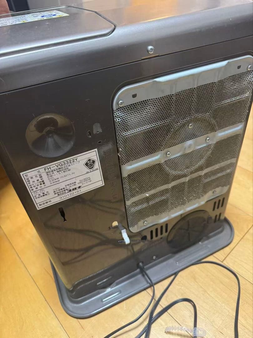 CORONA 石油ファンヒーター コンパクト（FH-VG3322Y）2022年式