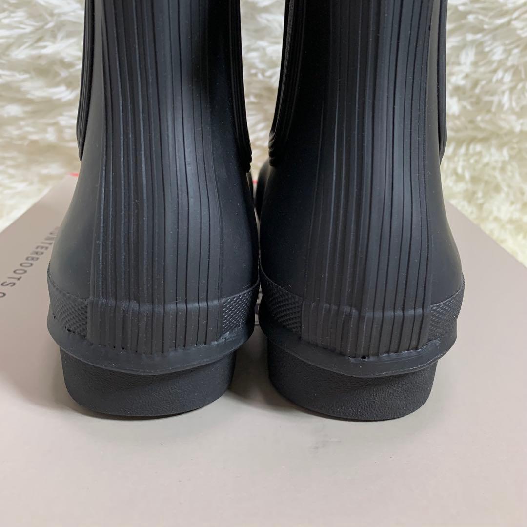 ☆未使用　ハンター　チェルシー　レイン　ショート　ブーツ　UK 7