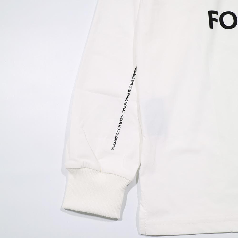 新品☆TFW49☆モックネック ロングスリーブTee