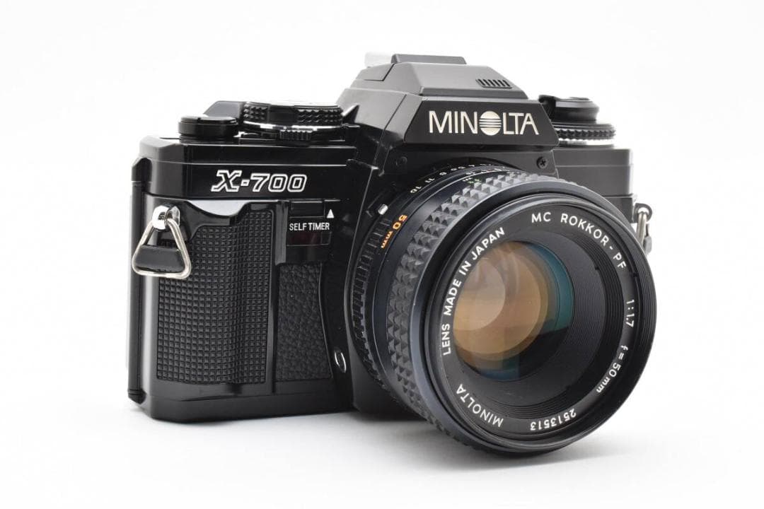 フィルムカメラ MINOLTA X-700 MPS /New MD 50mm F1.7 #698