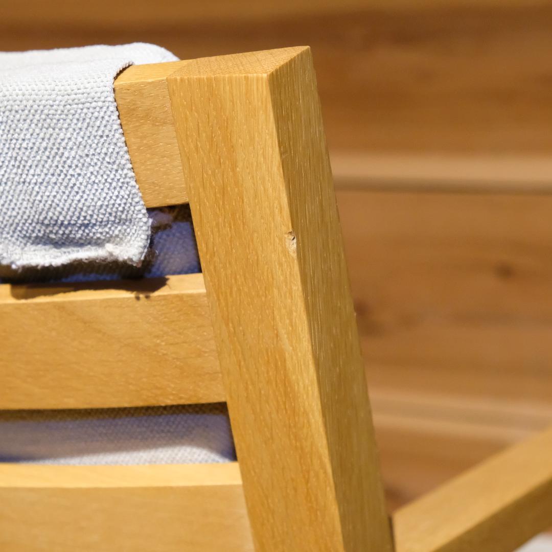 WISE・WISE ワイスワイス AKI アキラウンジチェア オーク材