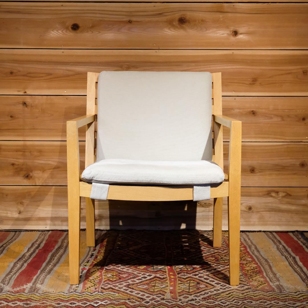 WISE・WISE ワイスワイス AKI アキラウンジチェア オーク材