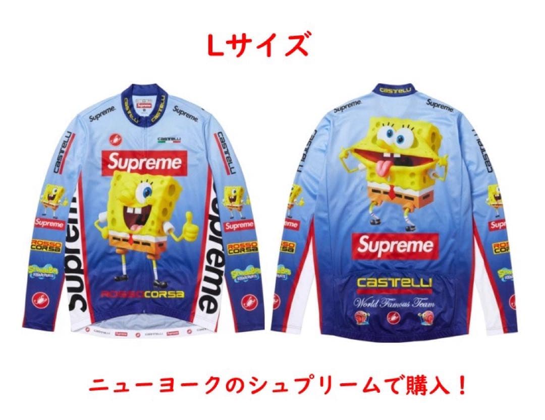 SpongeBob Castelli L/S Cycling Supreme Ｌ