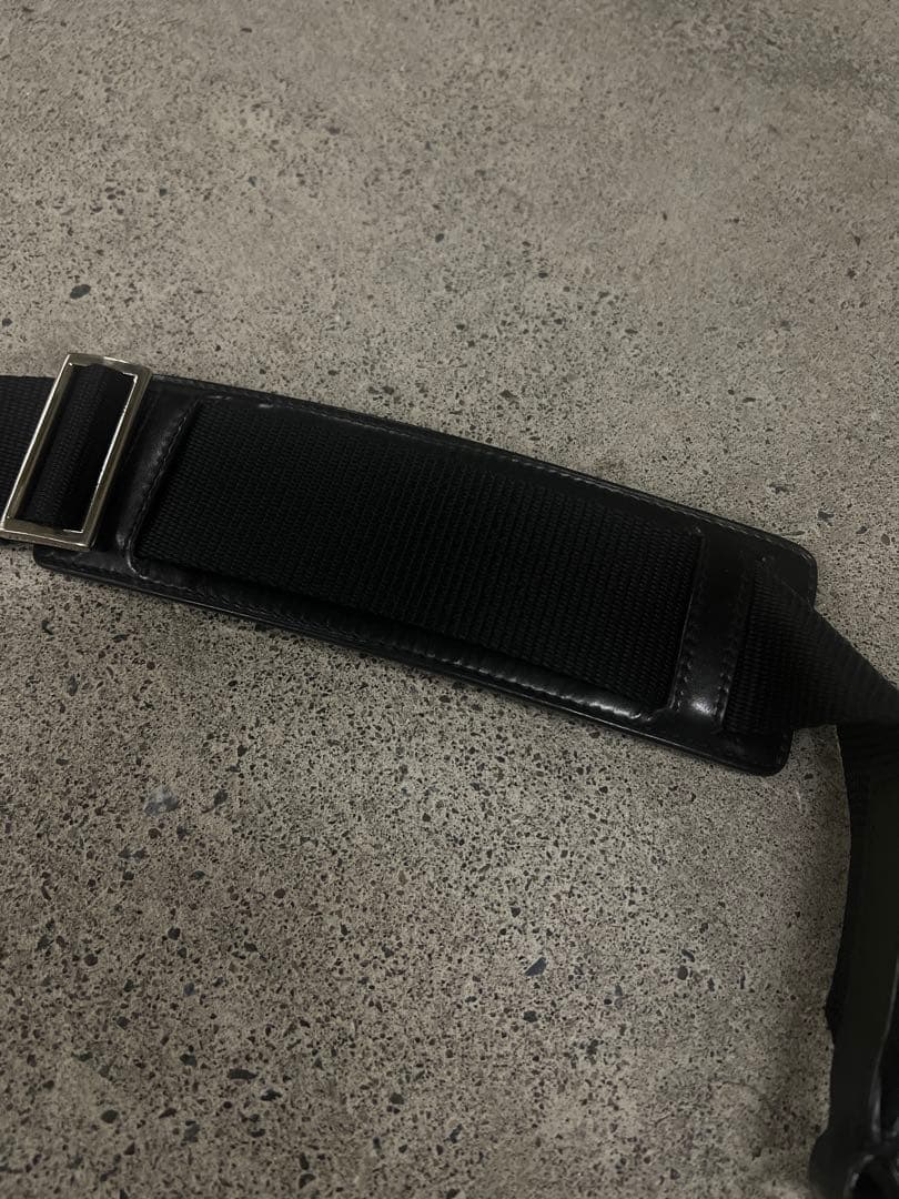 バッグ PRADA nylon utility shoulder bag black