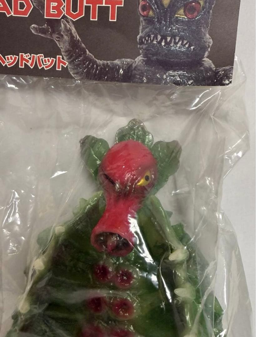 マーミット スカルヘッドバット GREEN DEVIL GID ソフビ