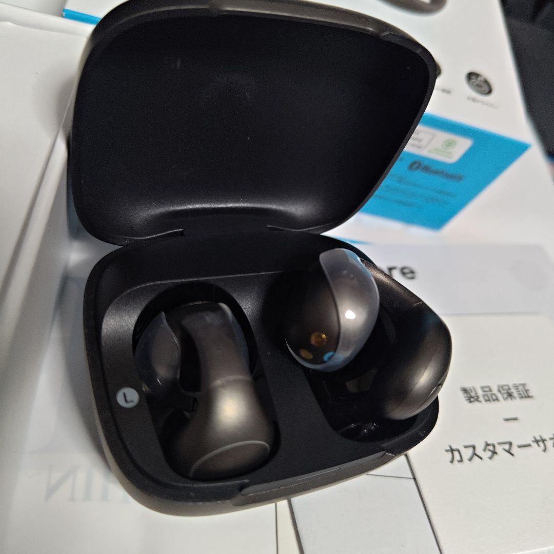 soundcore C40i ワイヤレスイヤホン ダークグレー　骨伝導