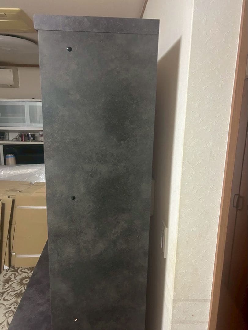 Pamouna（パモウナ）EC 食器棚 引き戸タイプ セラミカネロ 幅120cm