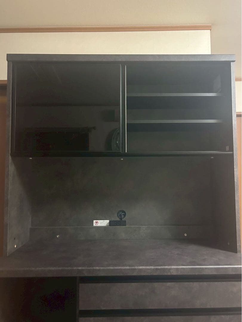 Pamouna（パモウナ）EC 食器棚 引き戸タイプ セラミカネロ 幅120cm