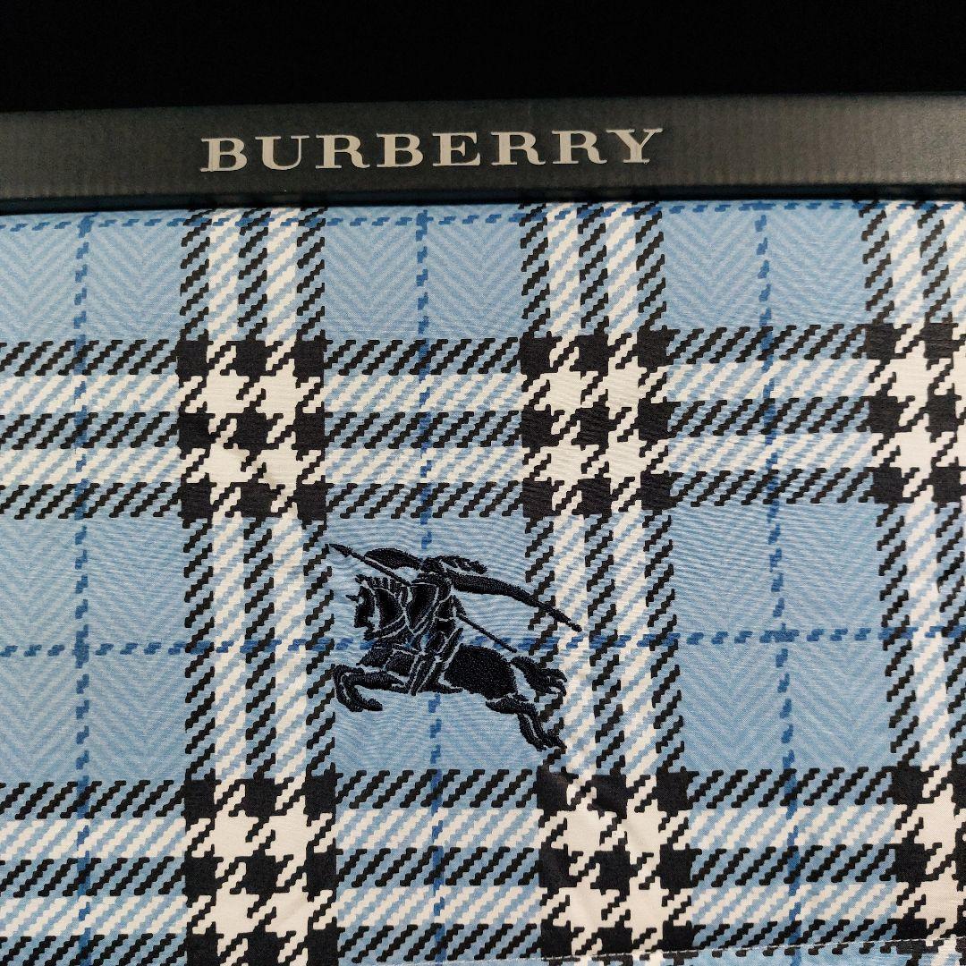 未使用 バーバリー BURBERRY ダウンケット 羽毛肌掛けふとん シングル