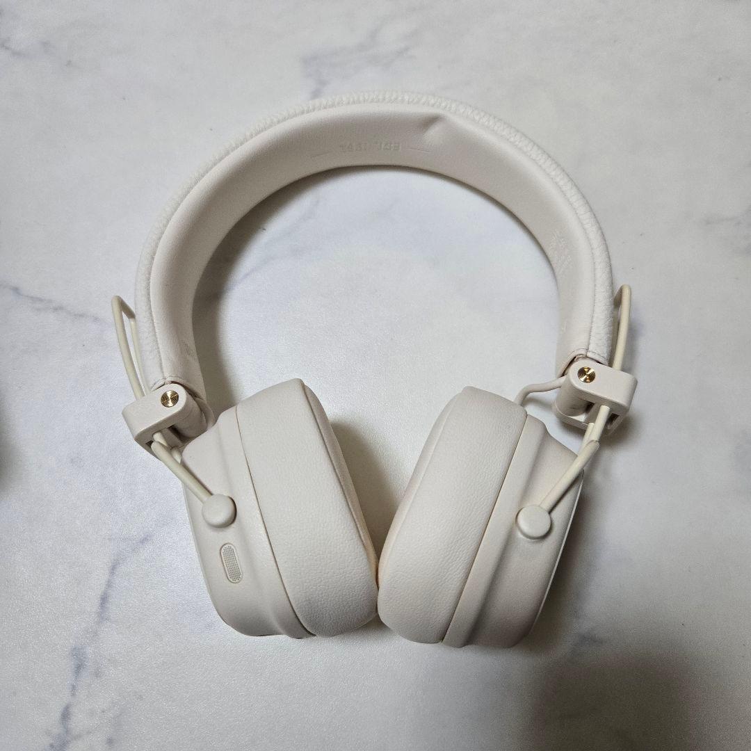 Marshall Major V ワイヤレスヘッドホン ホワイト