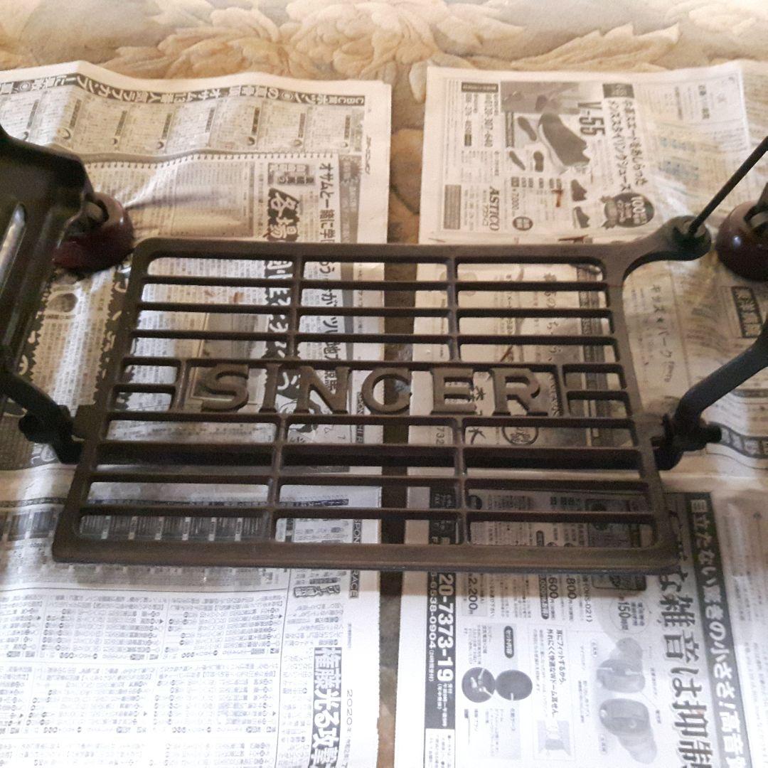 当時物シンガーミシンsingerミシンSINGERミシン 稼働品 皮ベルト無し