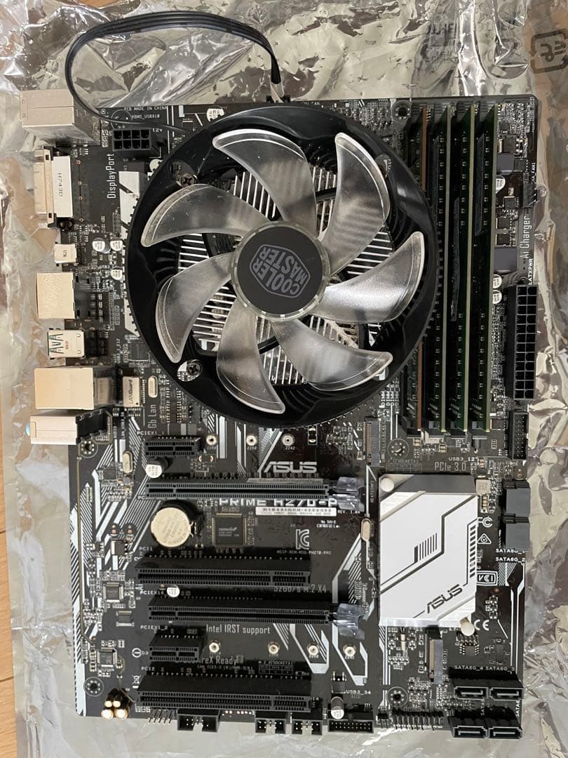 Core i7-7700K & ASUS PRIME H270-PRO 他一式