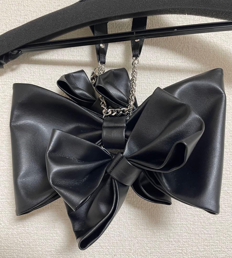 ノワールケイニノミヤ リボンハーネス24AW ブラック M ⭐︎