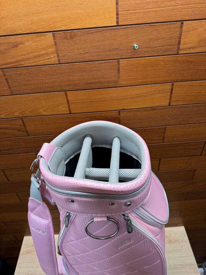 xxio レディースキャディバッグ　ピンク