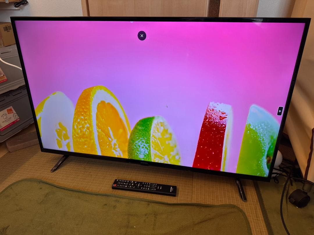 アイリスオーヤマ　IRISOHYAMA　4k対応　テレビ　43UB10PB　綺麗