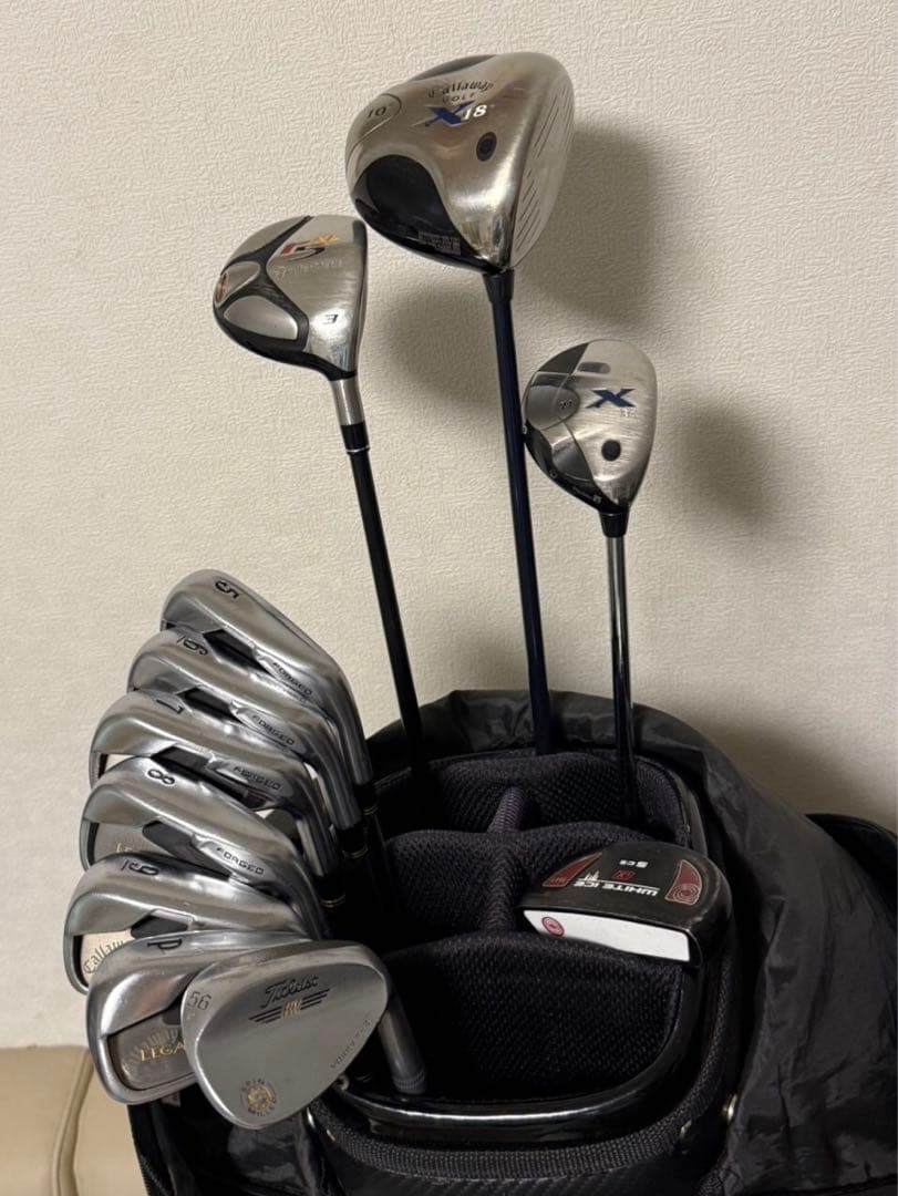 【送料込み】激安　キャロウェイ　テーラーメイド　タイトリスト 豪華ゴルフセット