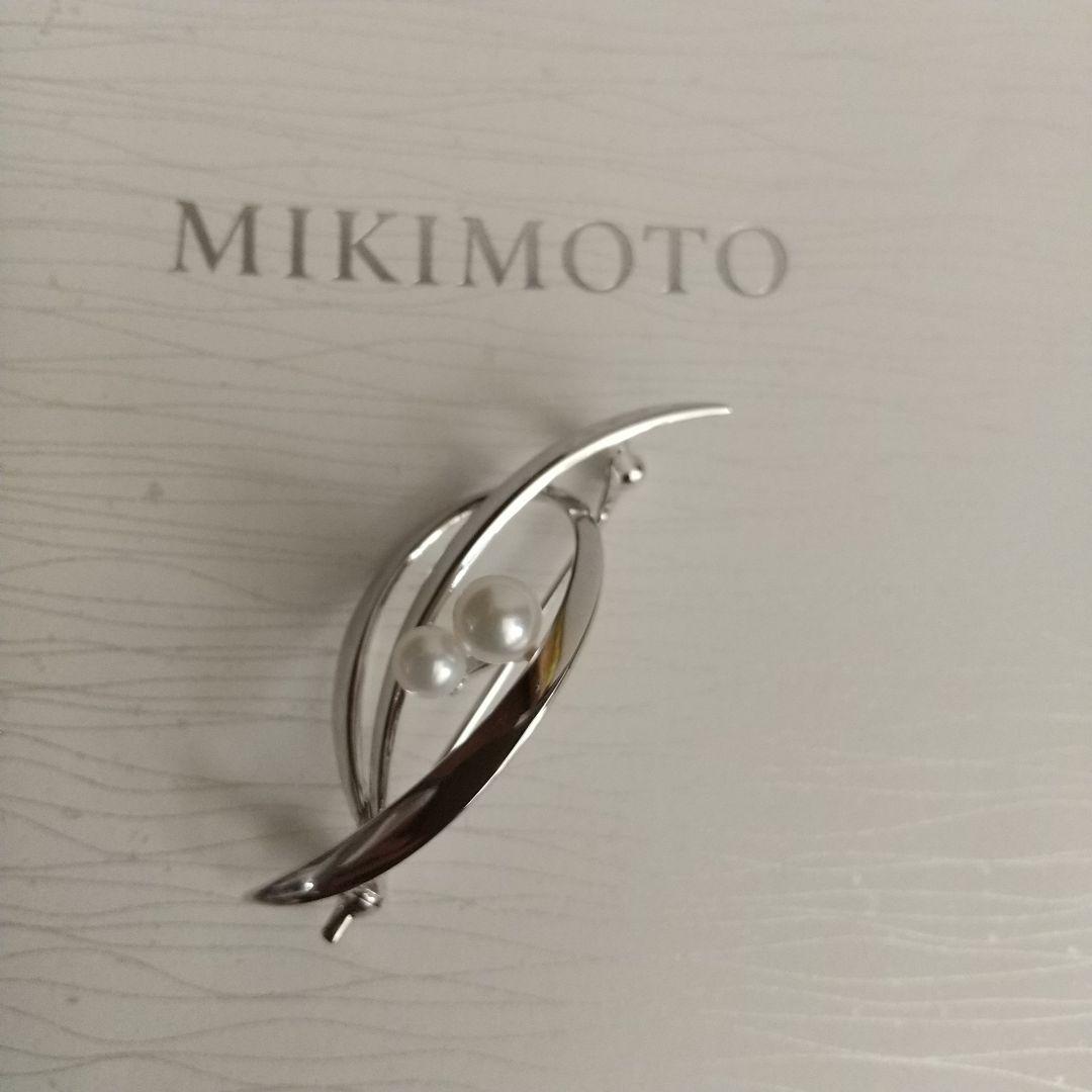 MIKIMOTO　パール 　本真珠　ブローチ