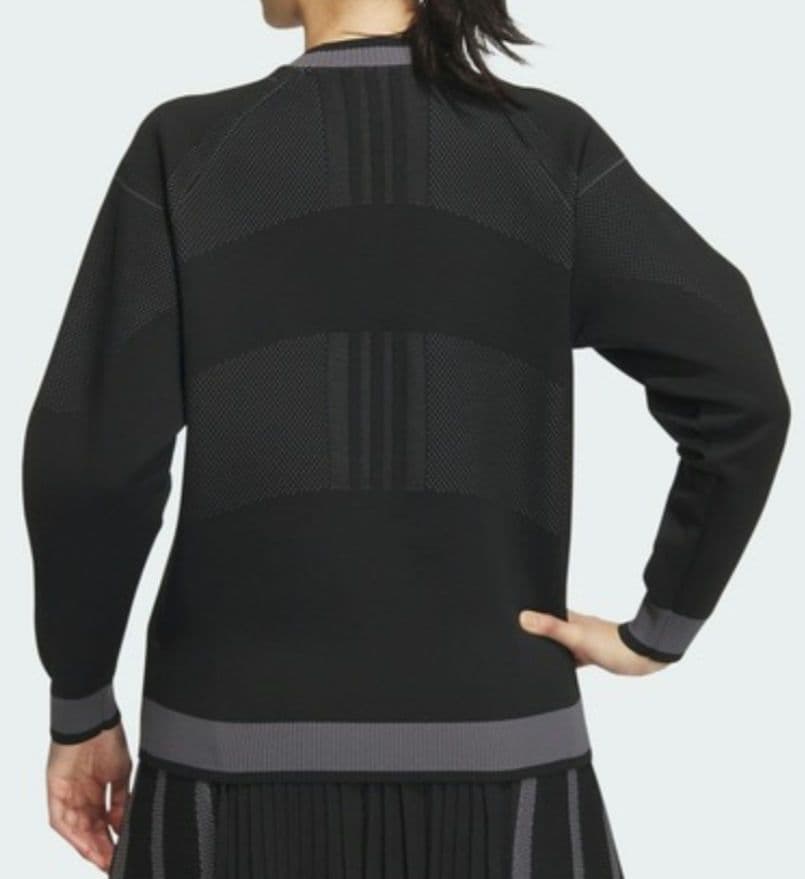 adidas レディース ブラック ゴルフ　セーター　Мサイズ　新品未使用