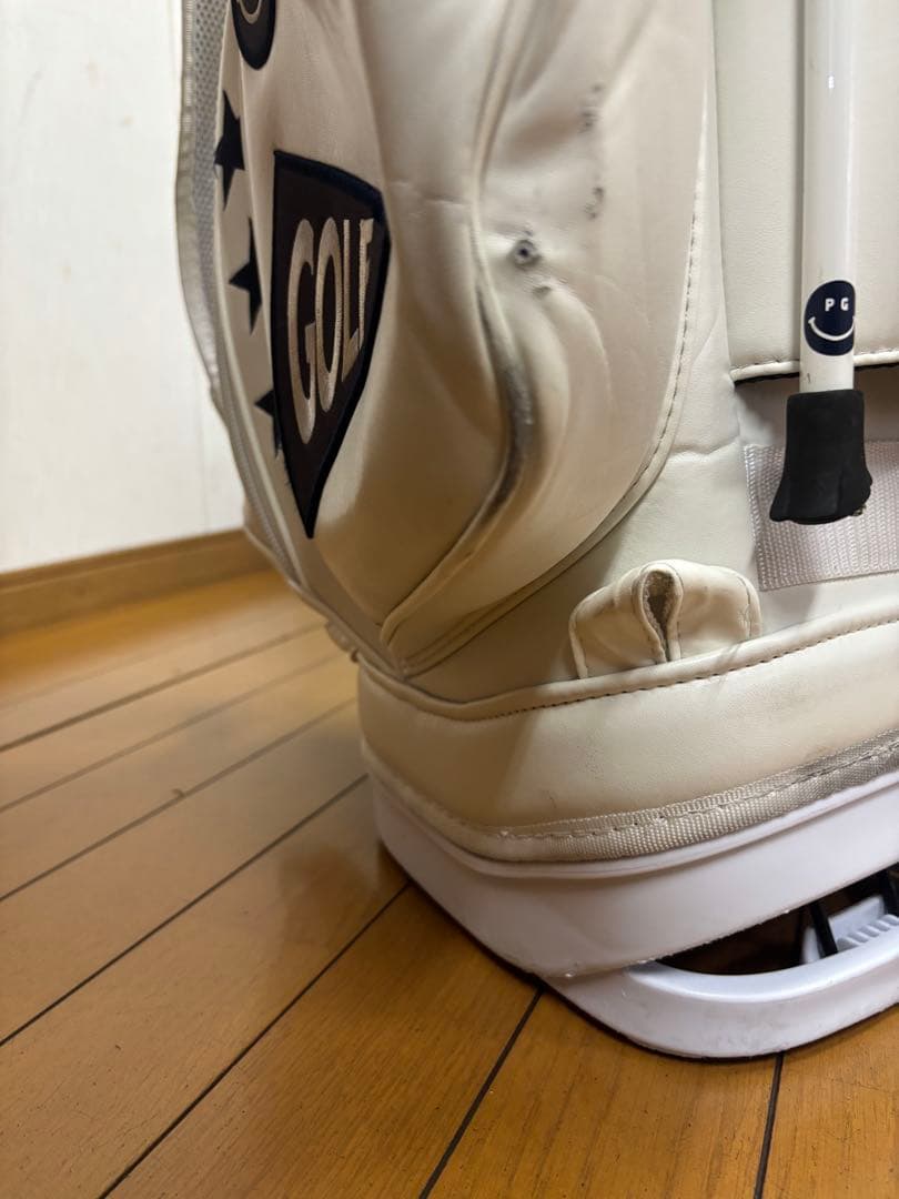 PEARLY GATES キャディバッグ ホワイト ⭐︎各カバーセット⭐︎