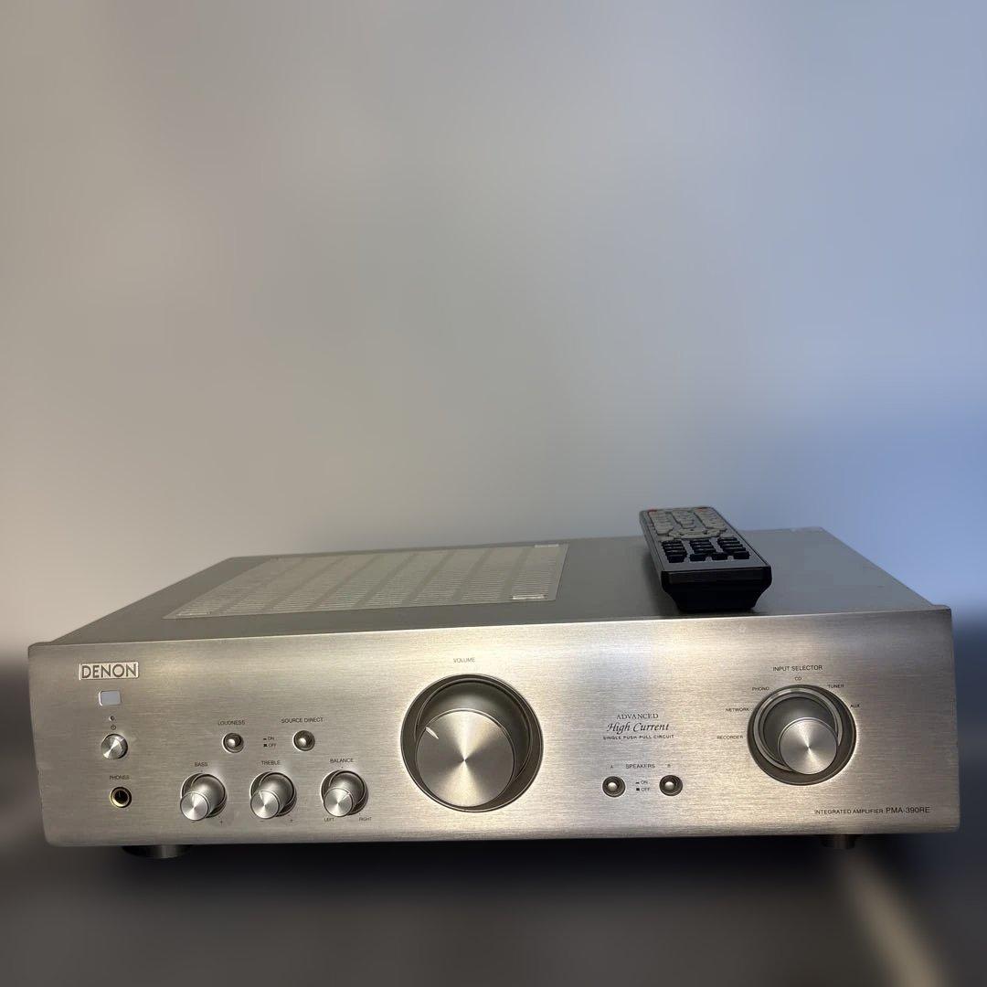 Denon デノン プリメインアンプ PMA-390RE-SP シルバー