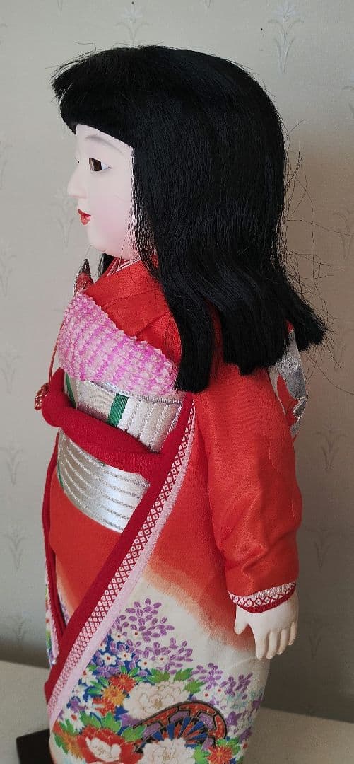 市松人形 日本人形 15号 約50㎝の立派な人形です