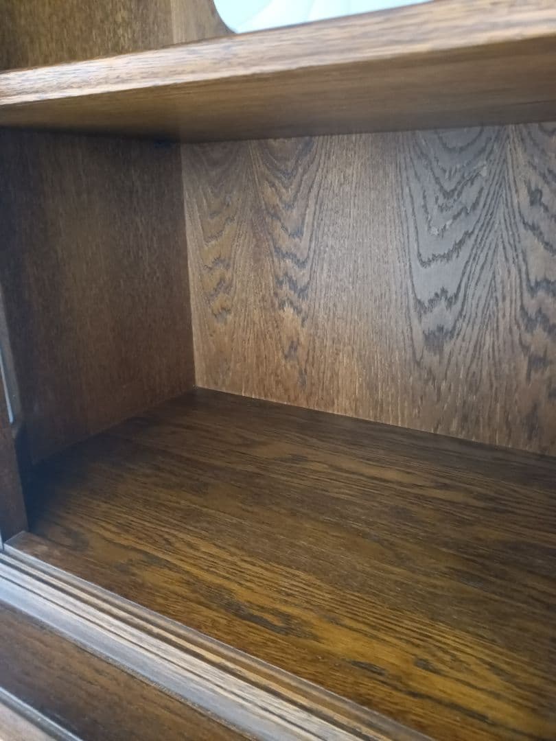 高級オランダ製　クラシック　アンティーク　木製グランドキャビネット　カップボード