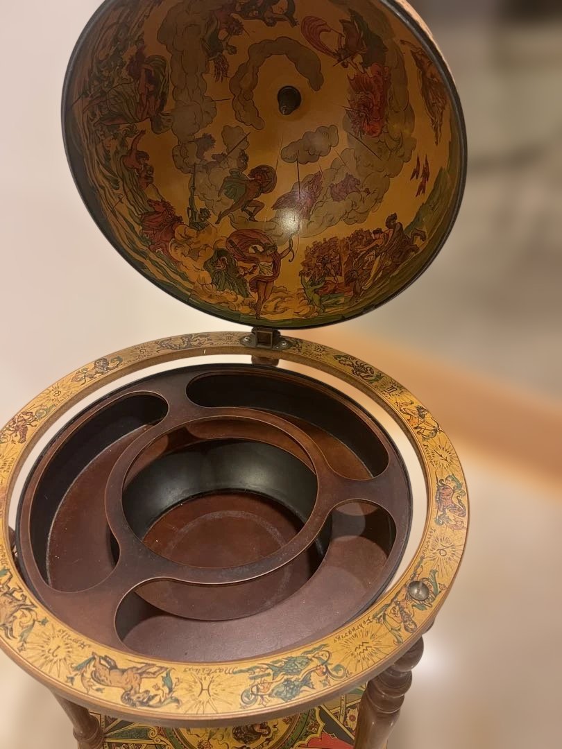 アンティーク　ワインセラー　ラック　キャビネット　キャスター付き　ビンテージ